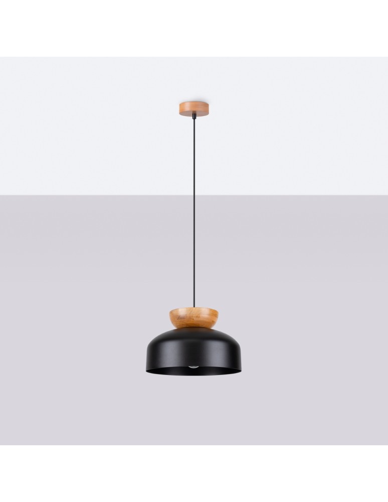Pendant lamps - Sollux MARION pendant lamp black SL.1351 - product kolory-swiatla.pl 2