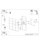 Wall lamps - Sollux Wall lamp DURLIN white SL.1352 - product 7