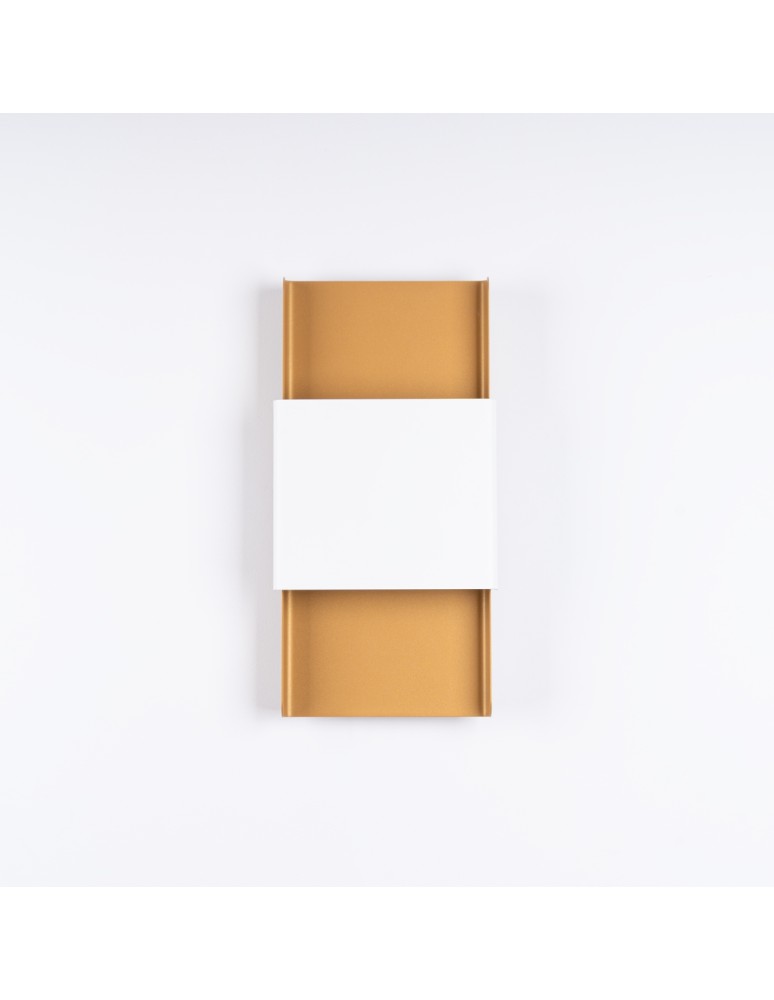 Wall lamps - Sollux Wall lamp DURLIN gold/white SL.1353 - product kolory-swiatla.pl 2