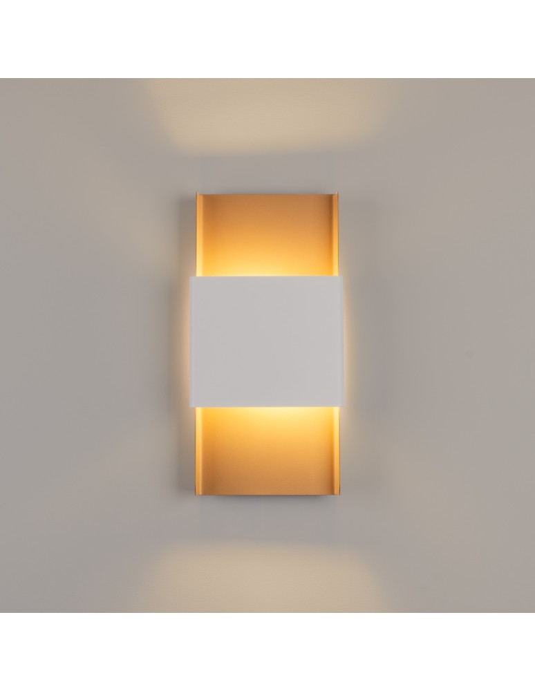 Wall lamps - Sollux Wall lamp DURLIN gold/white SL.1353 - product kolory-swiatla.pl 3