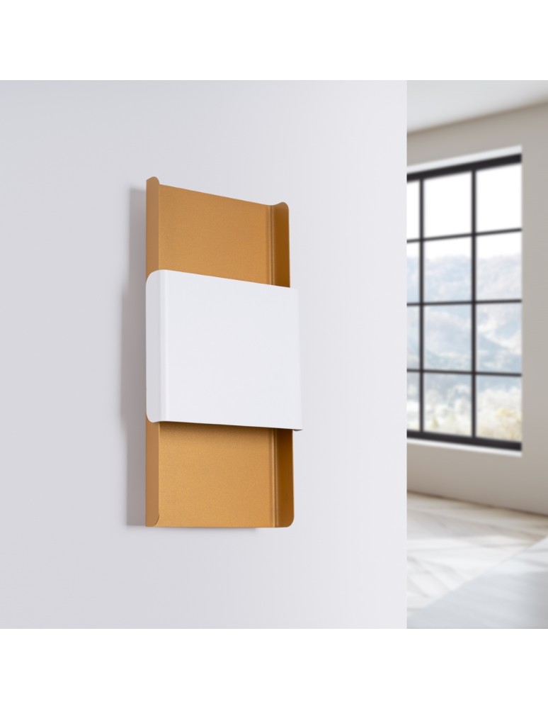 Wall lamps - Sollux Wall lamp DURLIN gold/white SL.1353 - product kolory-swiatla.pl 4