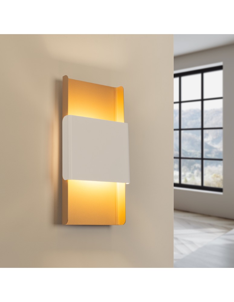 Wall lamps - Sollux Wall lamp DURLIN gold/white SL.1353 - product kolory-swiatla.pl 5