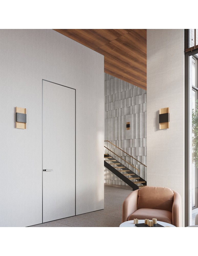 Wall lamps - Sollux Wall lamp DURLIN gold/black SL.1354 - product kolory-swiatla.pl 9