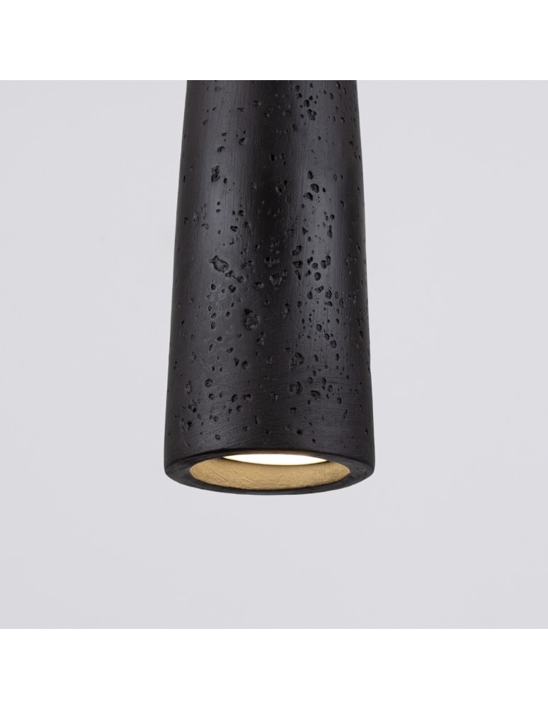 Pendant lamps - Sollux ELECTRA black concrete pendant lamp SL.1355 - product kolory-swiatla.pl 6