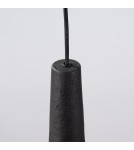Pendant lamps - Sollux ELECTRA black concrete pendant lamp SL.1355 - product 7