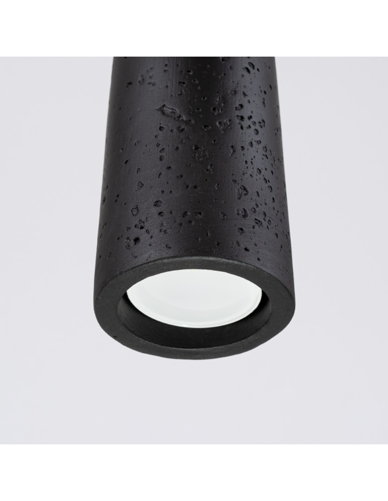 Pendant lamps - Sollux ELECTRA black concrete pendant lamp SL.1355 - product kolory-swiatla.pl 10