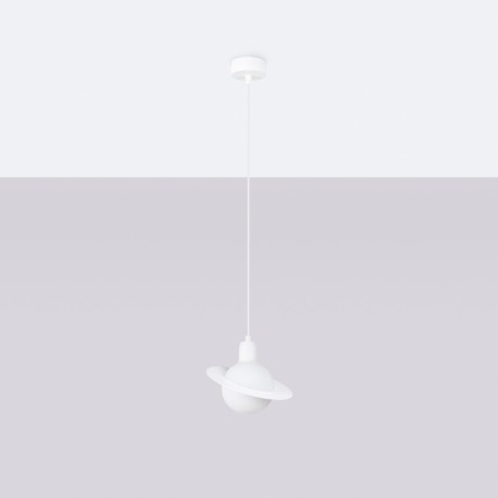 Sollux Lampa wisząca HYPERION 1 biały SL.1356