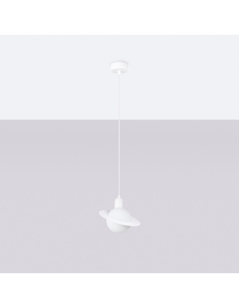 Pendant lamps - Sollux HYPERION 1 pendant lamp white SL.1356 - product kolory-swiatla.pl 2