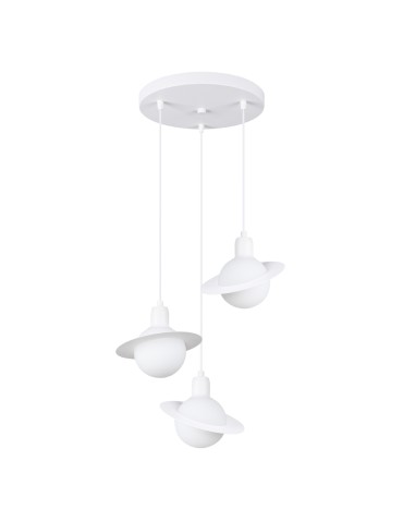 Sollux HYPERION 3P pendant lamp white SL.1357