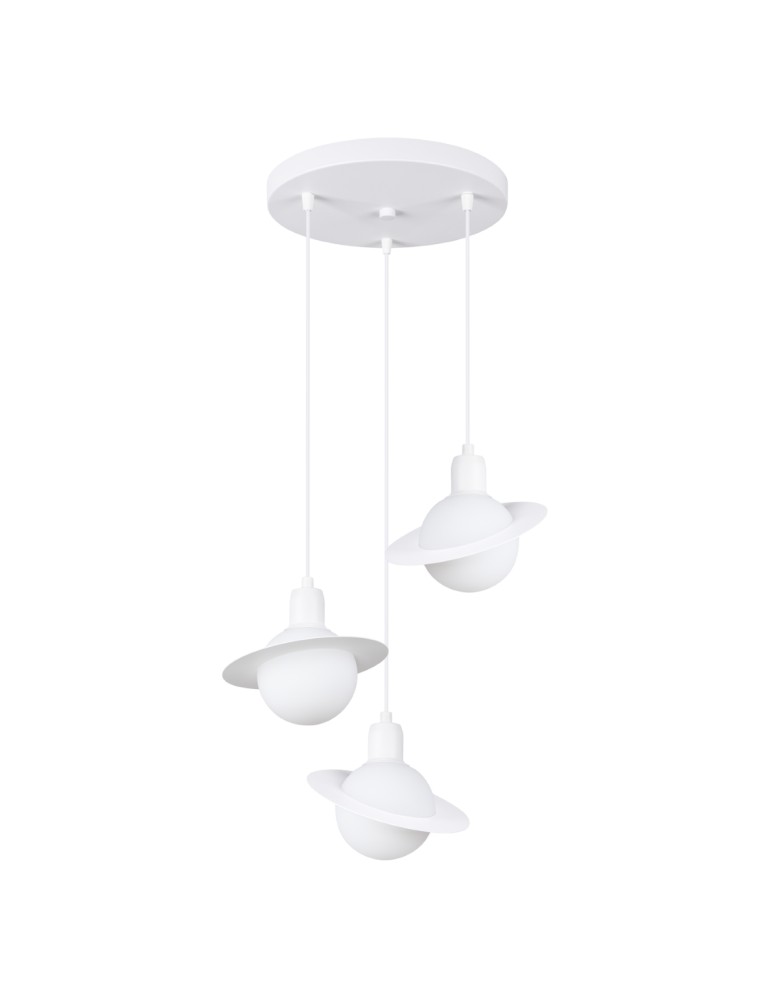 Pendant lamps - Sollux HYPERION 3P pendant lamp white SL.1357 - product kolory-swiatla.pl 1