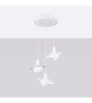 Pendant lamps - Sollux HYPERION 3P pendant lamp white SL.1357 - product 2