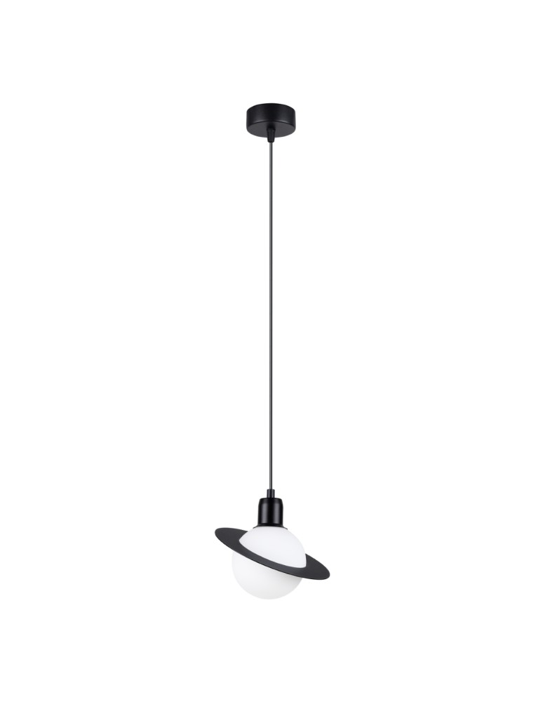 Pendant lamps - Sollux HYPERION 1 pendant lamp black SL.1358 - product kolory-swiatla.pl 1