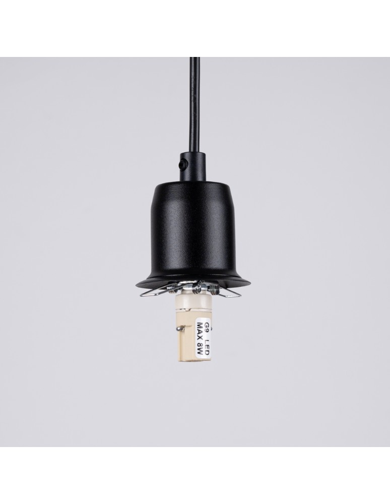 Pendant lamps - Sollux HYPERION 1 pendant lamp black SL.1358 - product kolory-swiatla.pl 5