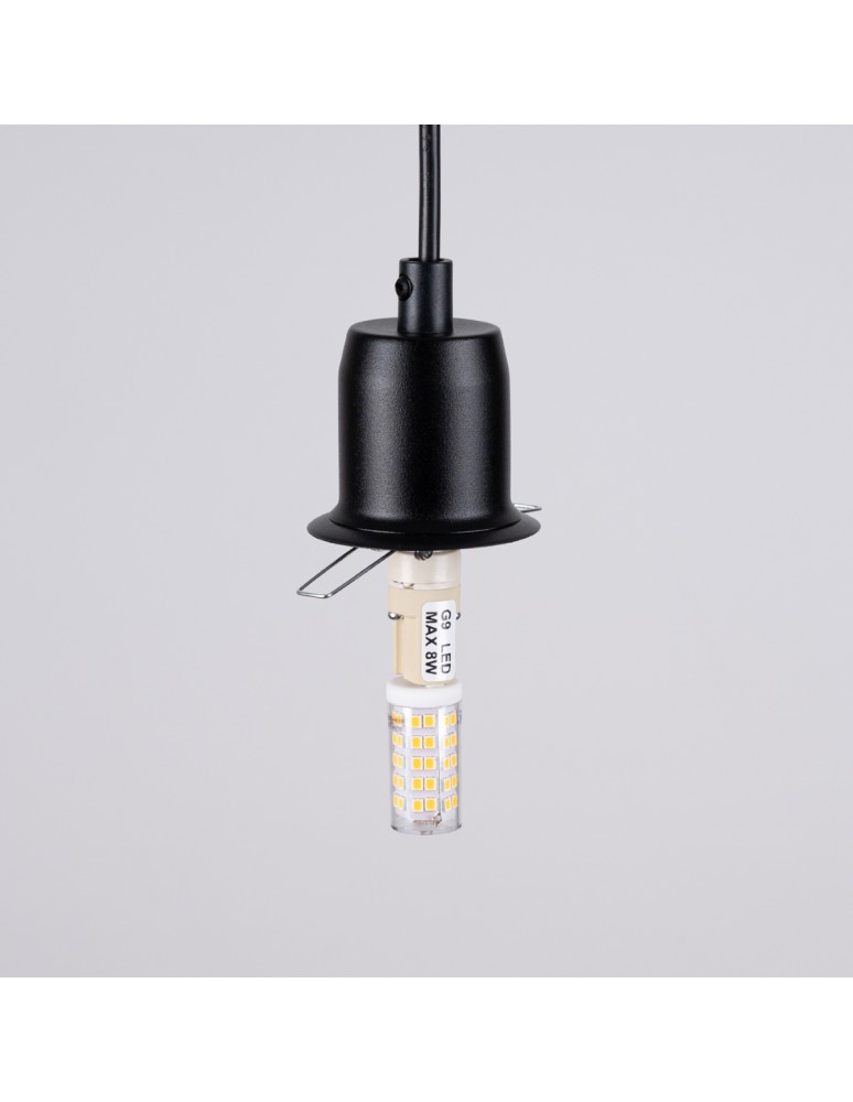 Pendant lamps - Sollux HYPERION 1 pendant lamp black SL.1358 - product kolory-swiatla.pl 6