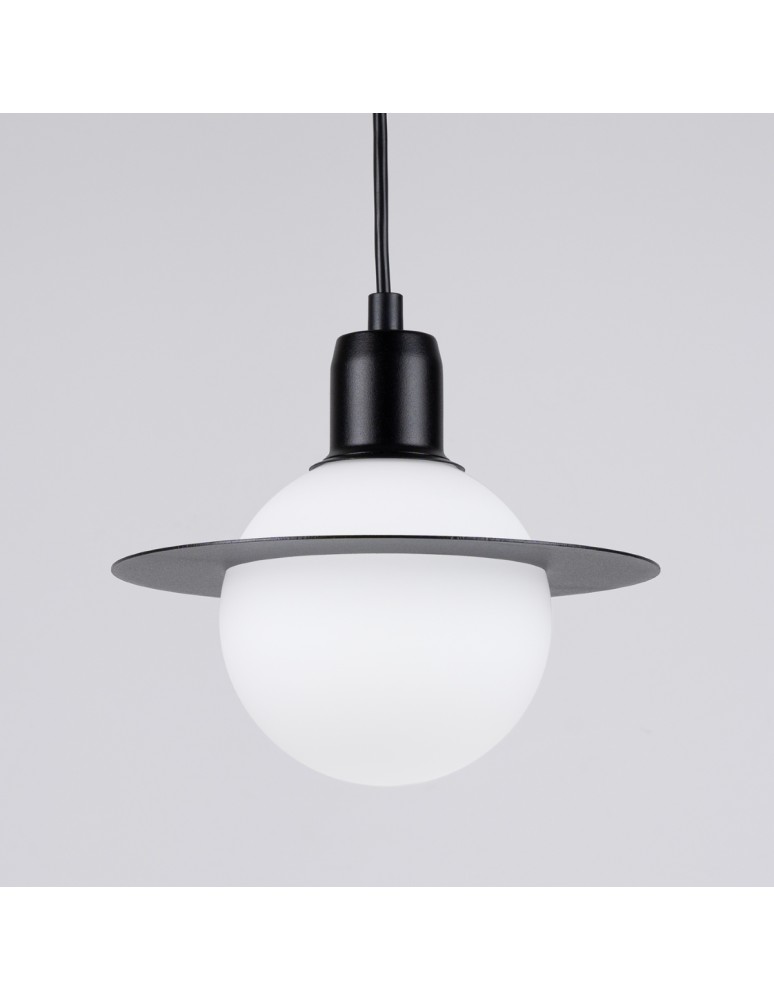 Pendant lamps - Sollux HYPERION 1 pendant lamp black SL.1358 - product kolory-swiatla.pl 7