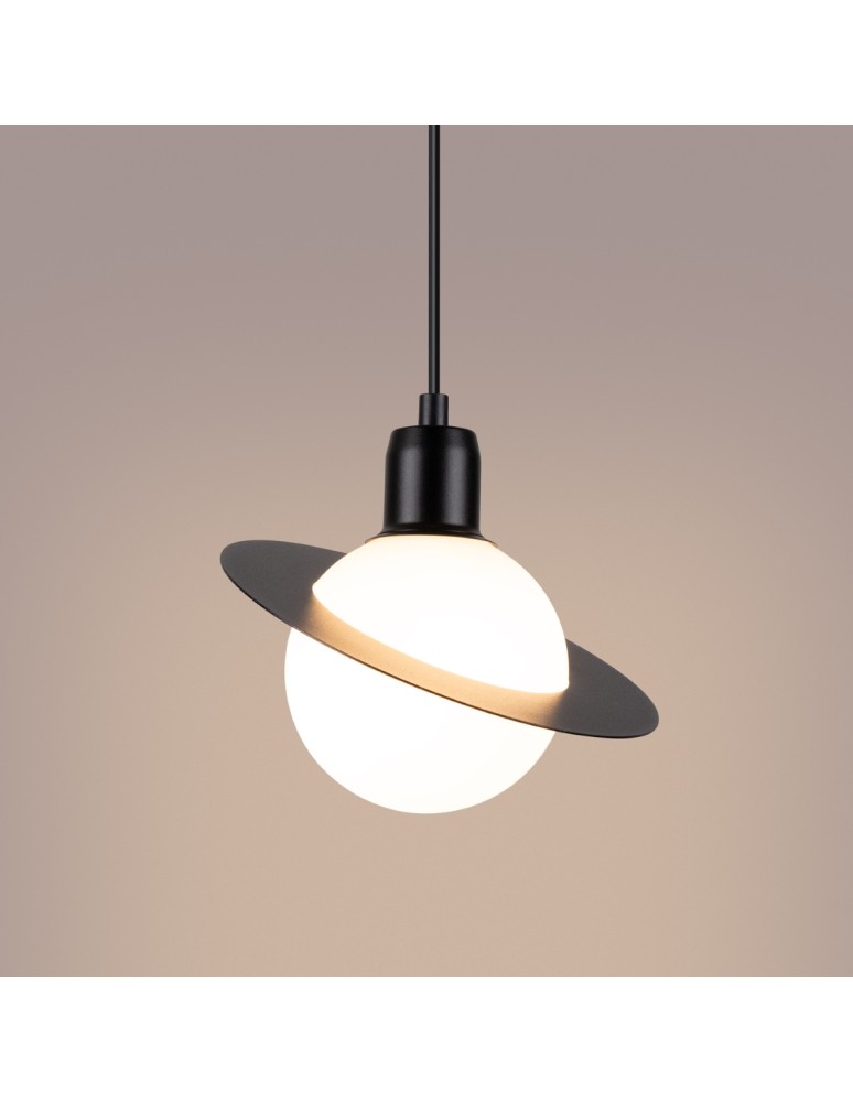 Pendant lamps - Sollux HYPERION 1 pendant lamp black SL.1358 - product kolory-swiatla.pl 10