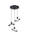 Sollux Lampa wisząca HYPERION 3P czarny SL.1359