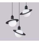 Pendant lamps - Sollux HYPERION 3P pendant lamp black SL.1359 - product 8