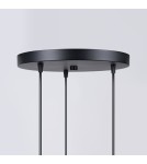 Pendant lamps - Sollux HYPERION 3P pendant lamp black SL.1359 - product 11
