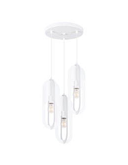 Sollux Lampa wisząca NICUS 3P biała SL.1361