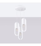 Pendant lamps - Sollux NICUS 3P pendant lamp white SL.1361 - product 2
