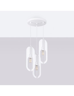 Sollux Lampa wisząca NICUS 3P biała SL.1361 - produkt 2
