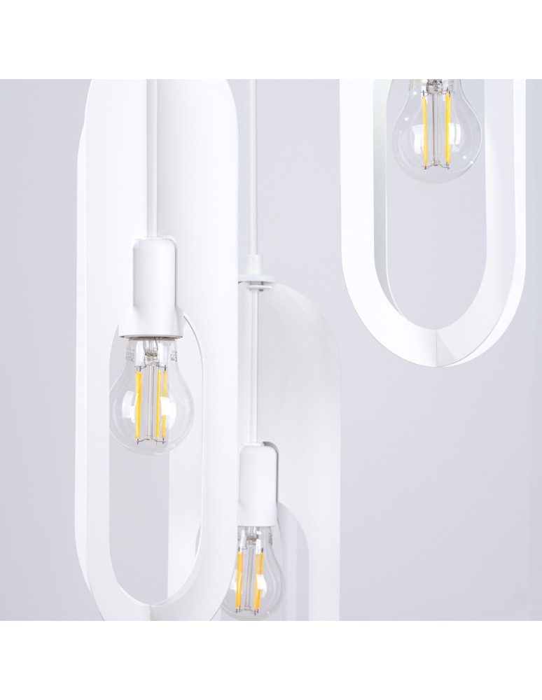 Pendant lamps - Sollux NICUS 3P pendant lamp white SL.1361 - product kolory-swiatla.pl 7