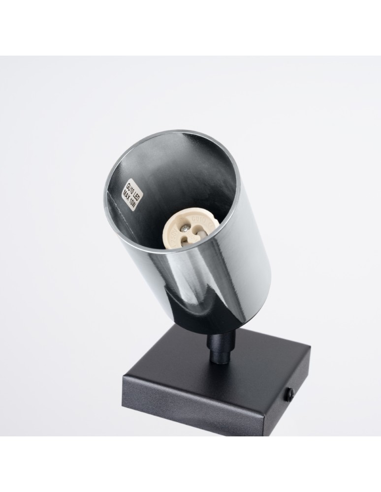 Wall lamps - Sollux Wall lamp WINX black/chrome SL.1366 - product kolory-swiatla.pl 5