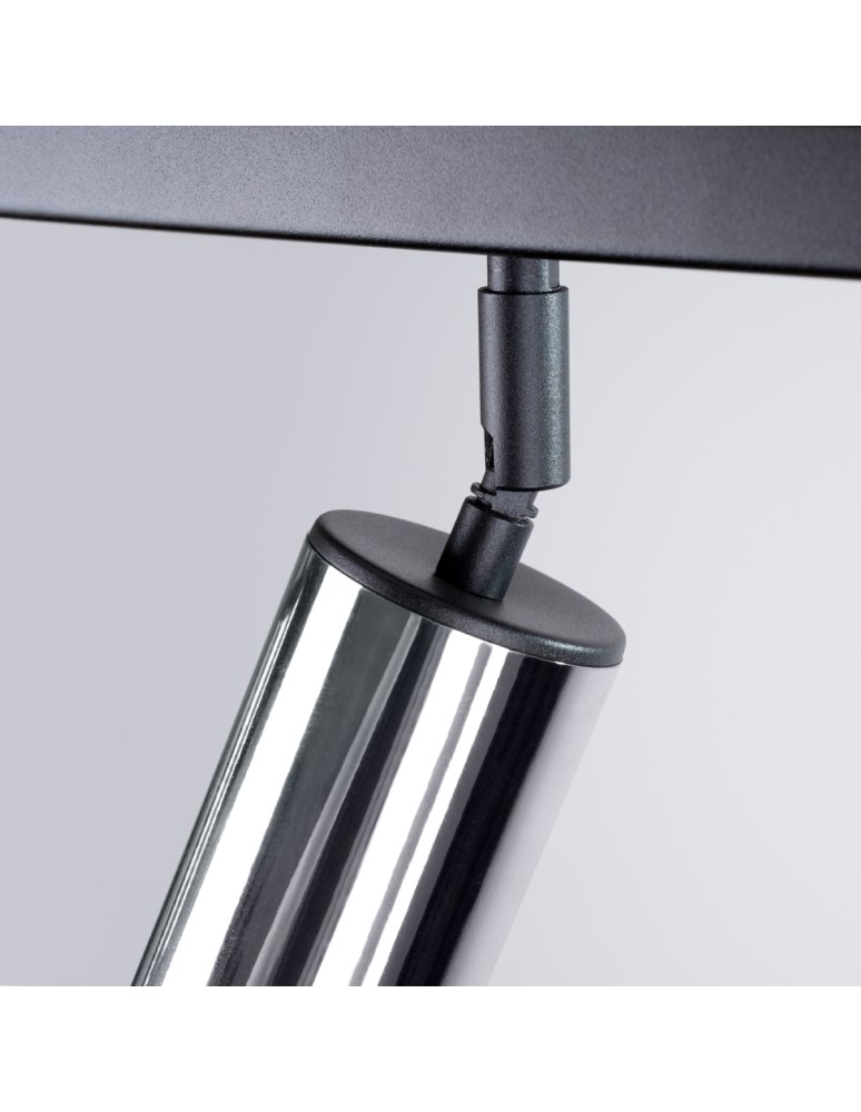 Adjustable ceiling lamps - spots - Sollux Plafond WINX 3 black/chrome SL.1368 - product kolory-swiatla.pl 8