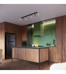 Adjustable ceiling lamps - spots - Sollux Plafond WINX 3 black/chrome SL.1368 - product 11