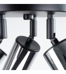 Adjustable ceiling lamps - spots - Sollux Plafond WINX 3P black/chrome SL.1369 - product 8