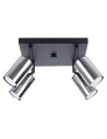 Sollux Plafond WINX 4 black/chrome SL.1370