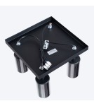 Adjustable ceiling lamps - spots - Sollux Plafond WINX 4 black/chrome SL.1370 - product 4