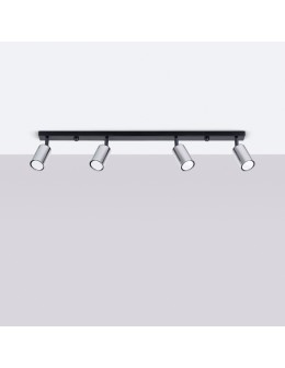 Sollux Plafon WINX 4L czarny/chrom SL.1371 - produkt 2