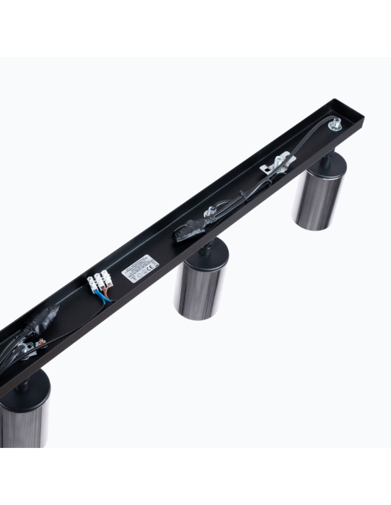 Adjustable ceiling lamps - spots - Sollux Plafond WINX 4L black/chrome SL.1371 - product kolory-swiatla.pl 4