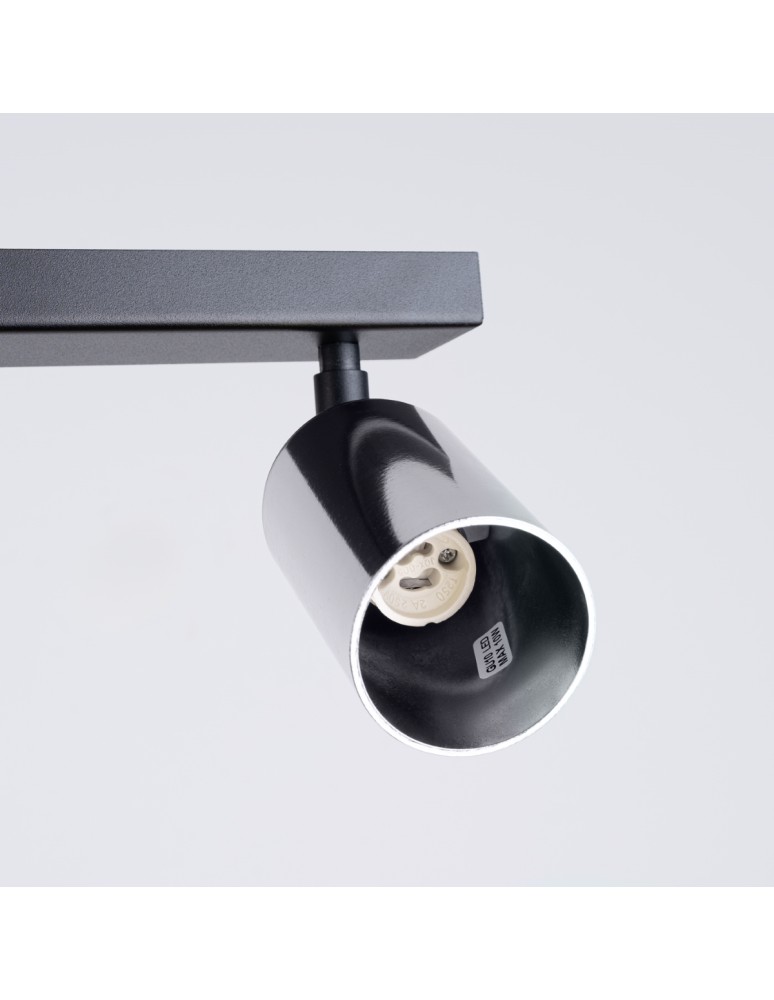 Adjustable ceiling lamps - spots - Sollux Plafond WINX 6L black/chrome SL.1372 - product kolory-swiatla.pl 5