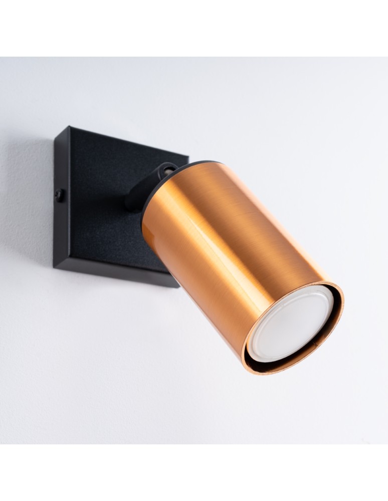 Wall lamps - Sollux Wall lamp WINX black/copper SL.1374 - product kolory-swiatla.pl 8