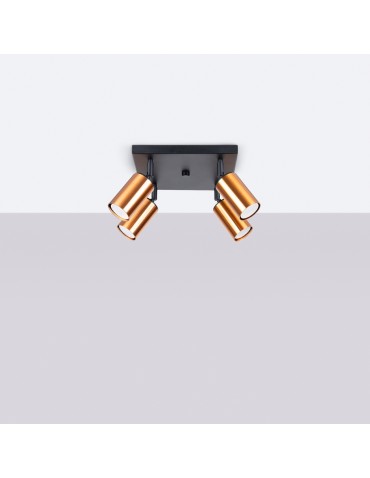 Sollux Plafon WINX 4 czarny/miedź SL.1378 - produkt 2