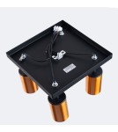 Adjustable ceiling lamps - spots - Sollux Plafond WINX 4 black/copper SL.1378 - product 4