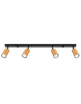 Sollux Plafond WINX 4L black/copper SL.1379