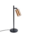 Sollux WINX desk lamp black/copper SL.1381
