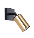 Wall lamps - Sollux Wall lamp WINX black/gold SL.1382 - product 1