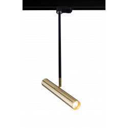 AMPLEX AKADI reflektor pod szynoprzewód II czarny złoty 8881