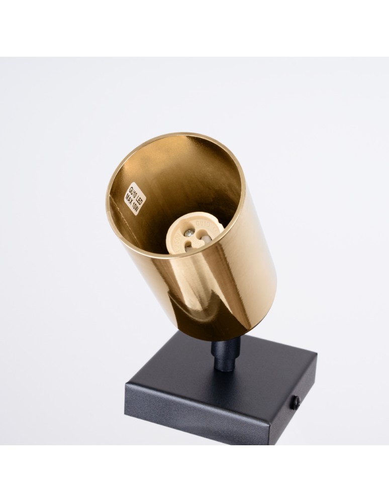 Wall lamps - Sollux Wall lamp WINX black/gold SL.1382 - product kolory-swiatla.pl 5