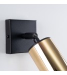 Wall lamps - Sollux Wall lamp WINX black/gold SL.1382 - product 7