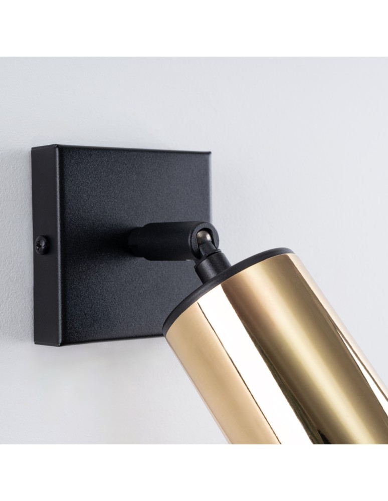 Wall lamps - Sollux Wall lamp WINX black/gold SL.1382 - product kolory-swiatla.pl 7