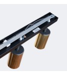 Adjustable ceiling lamps - spots - Sollux Plafond WINX 3 black/gold SL.1384 - product 4