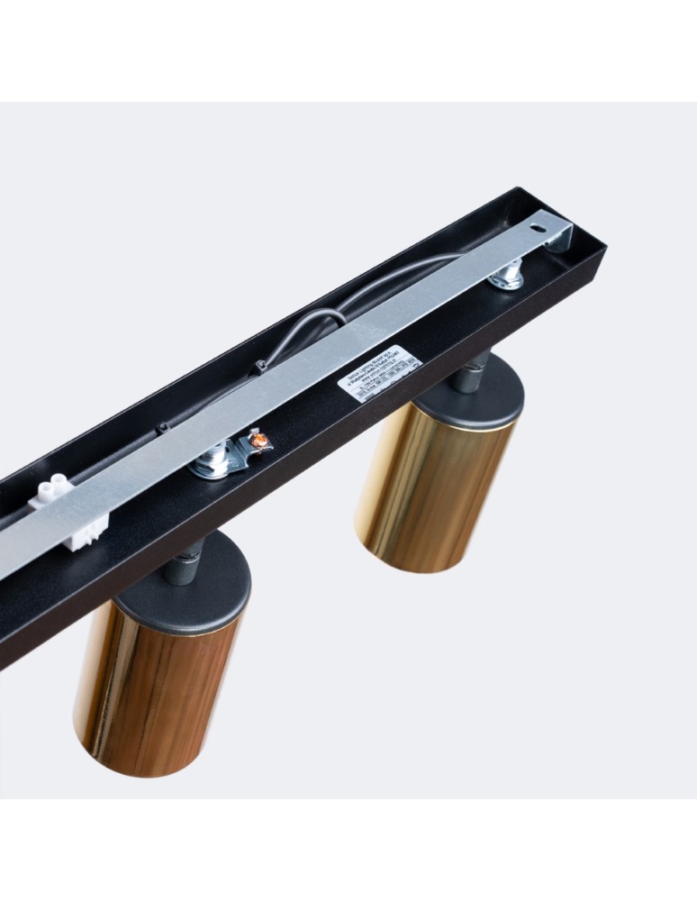 Adjustable ceiling lamps - spots - Sollux Plafond WINX 3 black/gold SL.1384 - product kolory-swiatla.pl 4