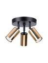 Sollux Plafond WINX 3P black/gold SL.1385