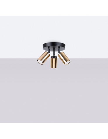 Sollux Plafond WINX 3P black/gold SL.1385 - product 2